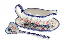 Garden Bouquet Gravy Boat & Ladle